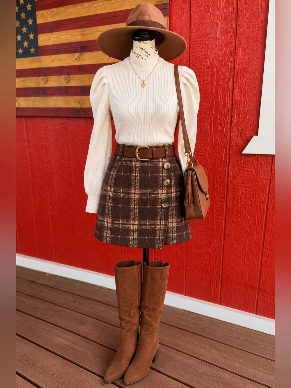 iris Cream Ribbed Cowl-Neck Sweater - Picture 2 of 6